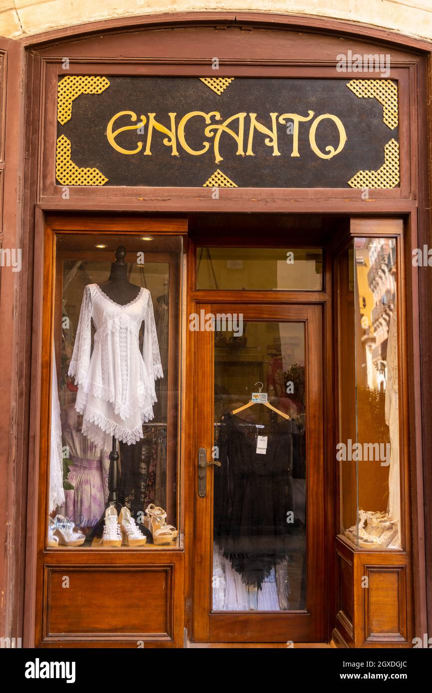 Clothing store. Alicante CastillaLa Mancha, Spain Stock Photo Alamy