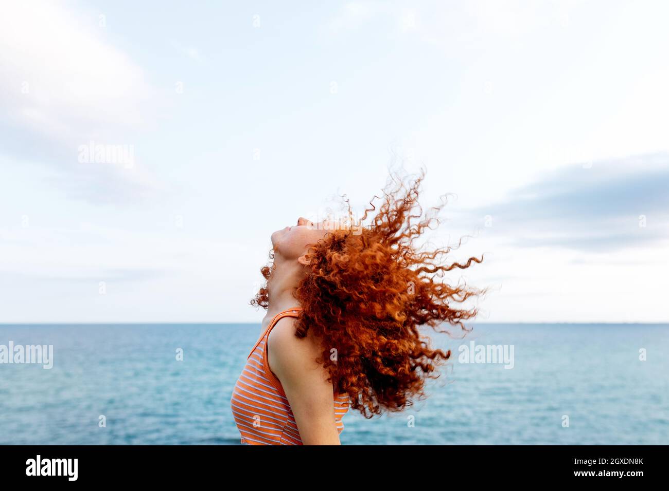 Whipping hair hi-res stock photography and images - Alamy
