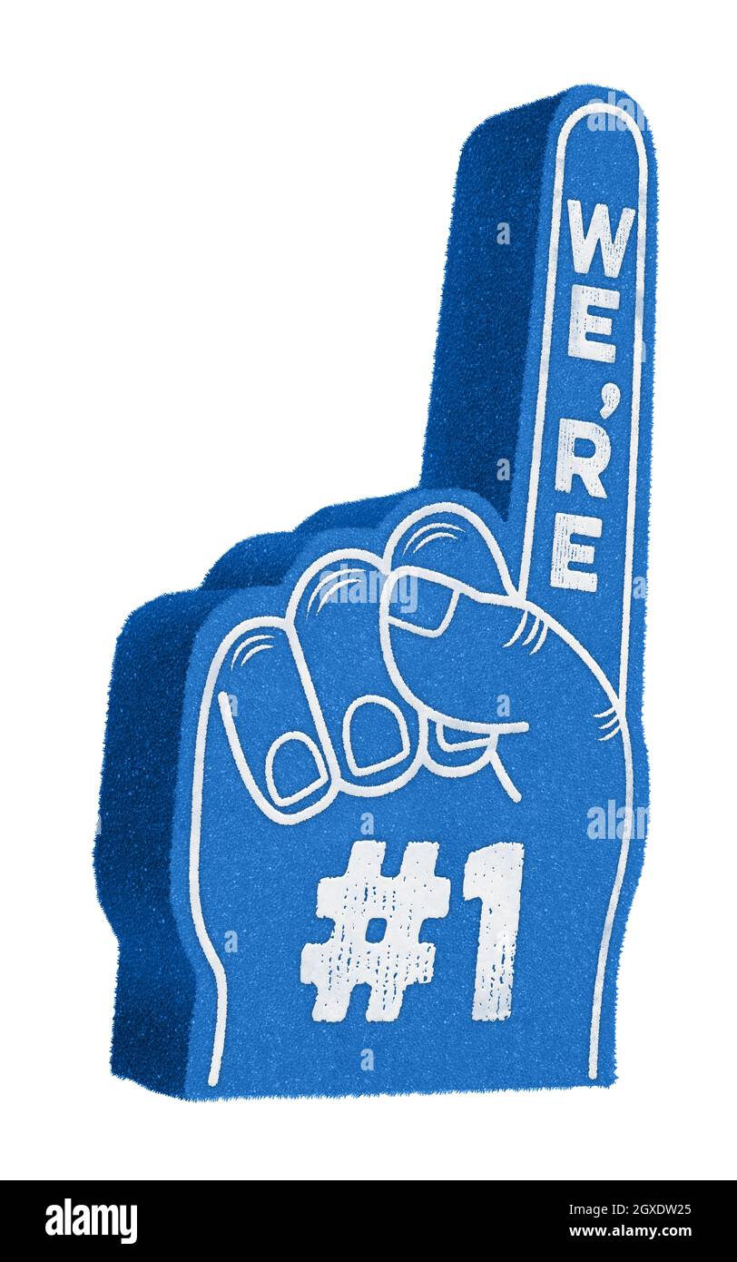 Number one glove fan Cut Out Stock Images Pictures Alamy