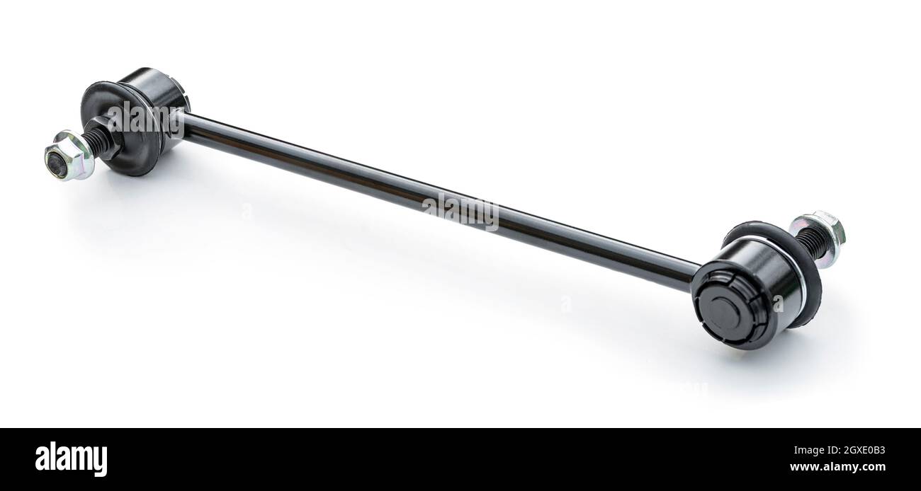 new car stabilizer closeup on white isolated background Stock Photo Alamy