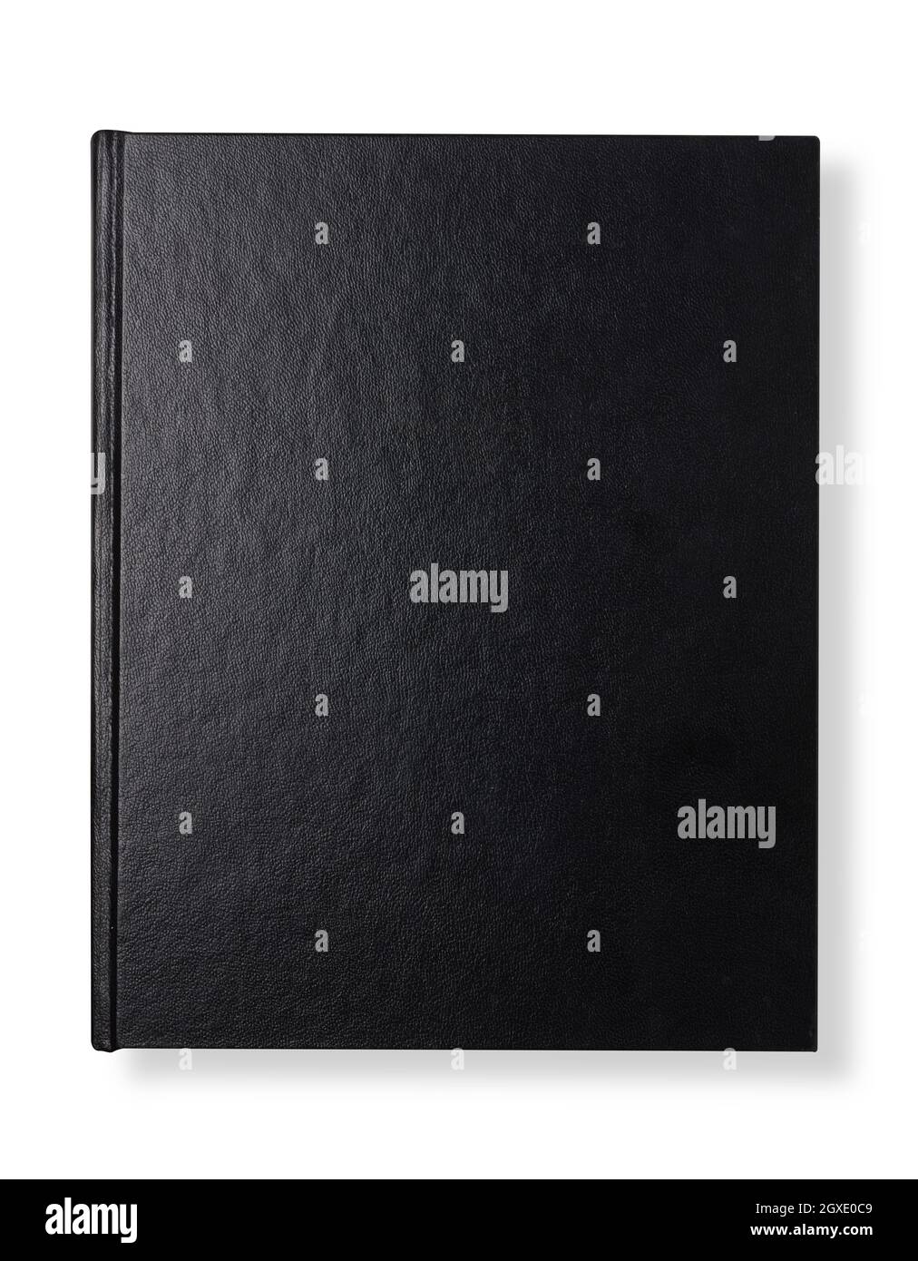 Blank book cover on white background Stock Photo