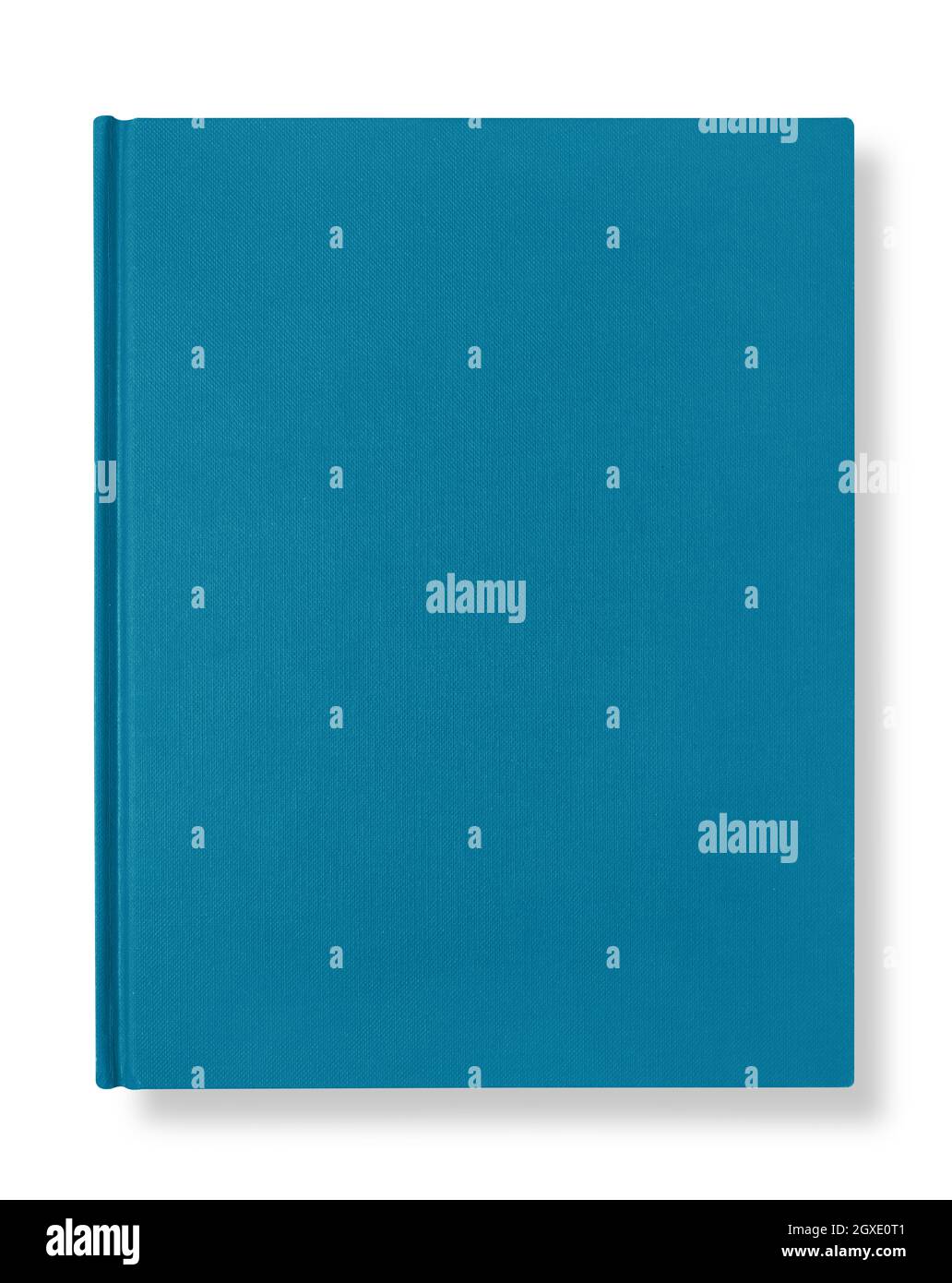 Blank book cover on white background Stock Photo