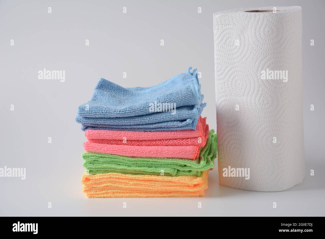 Multicolor micro Fiber cleaning cloth with static electricity that