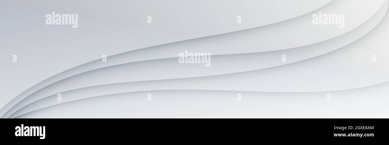 Abstract gray background with wavy lines - Vector illustration Stock ...