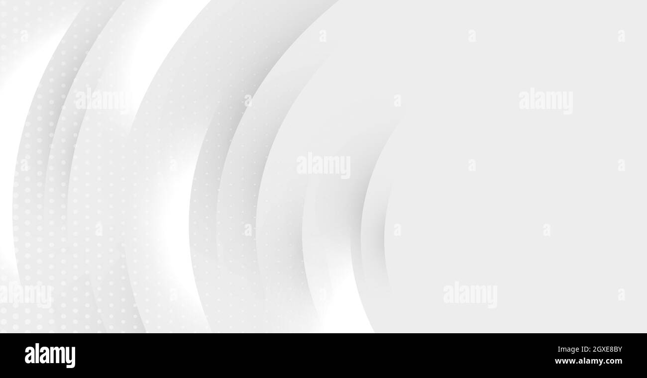 Abstract gray background with wavy lines - Vector illustration Stock ...