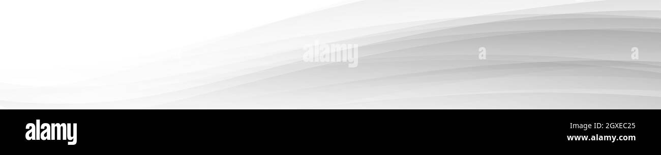 Abstract gray background with wavy lines - Vector illustration Stock ...