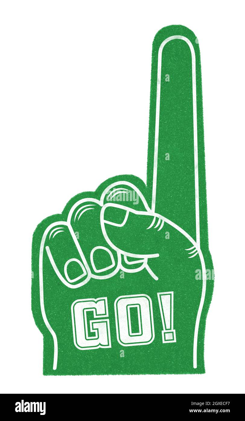 Foam finger, sport hires stock photography and images Alamy