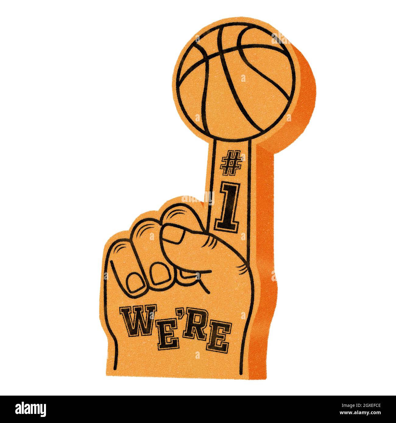 Number one glove fan Cut Out Stock Images Pictures Alamy