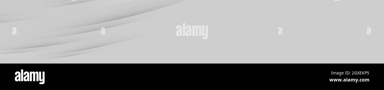 Abstract gray background with wavy lines - Vector illustration Stock ...