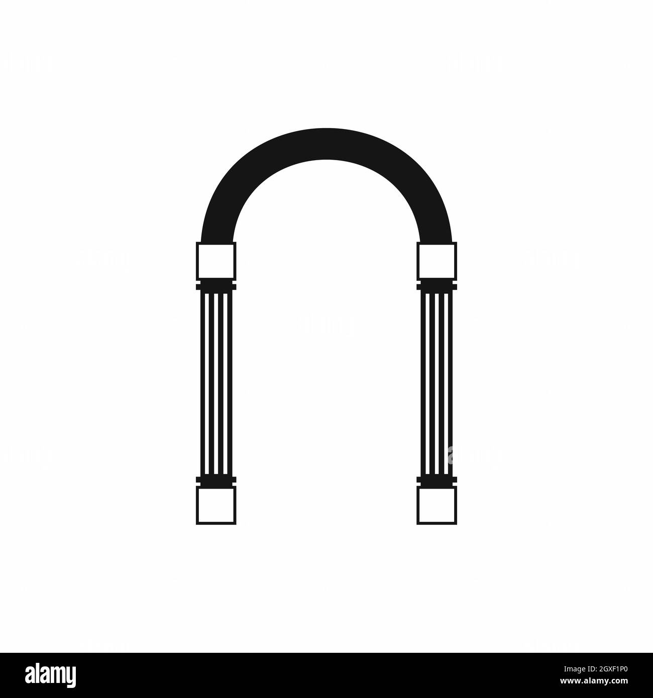 Arch icon in simple style isolated on white background Stock Photo - Alamy