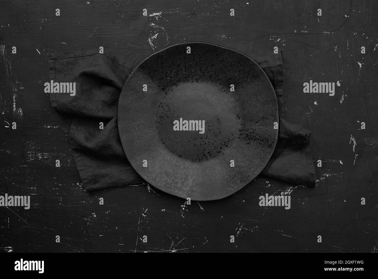 Dining table people top view Black and White Stock Photos & Images Alamy