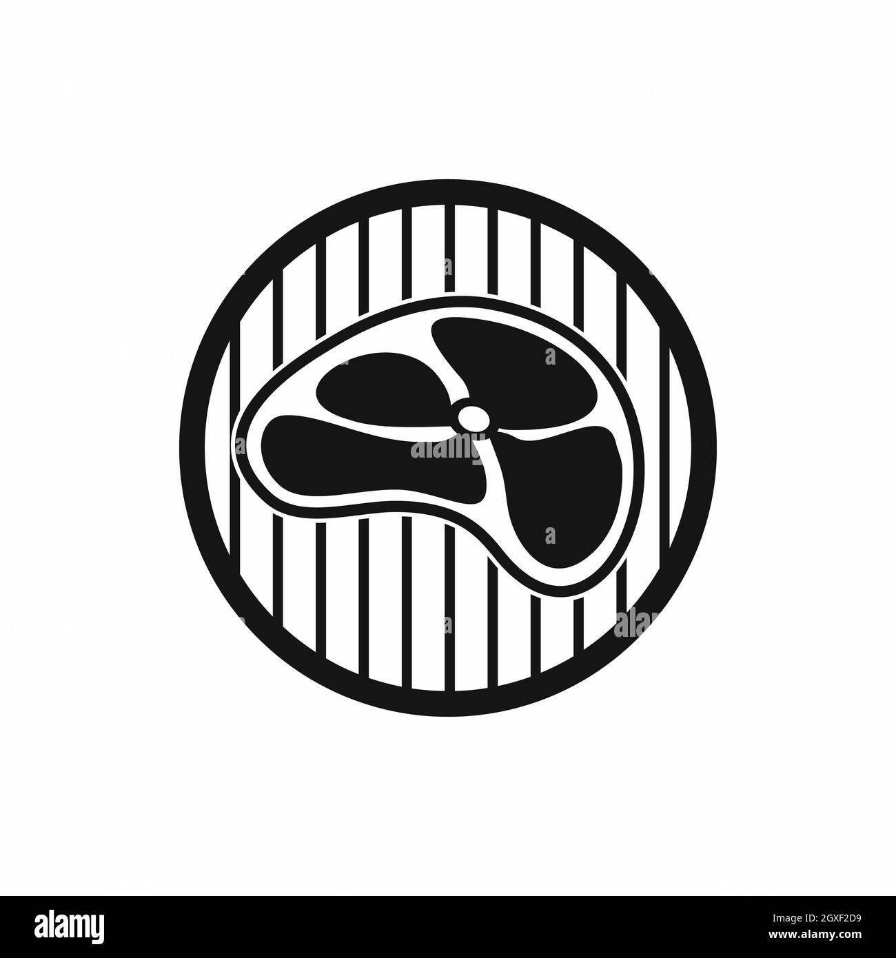 Steak Icon in simple style isolated on white background Stock Photo - Alamy
