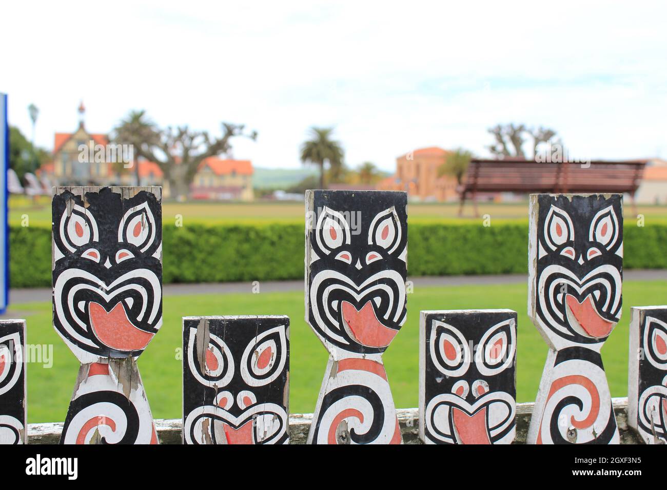 Government Garden at Rotorua, New Zealand. 17 Oct 2011 Stock Photo Alamy