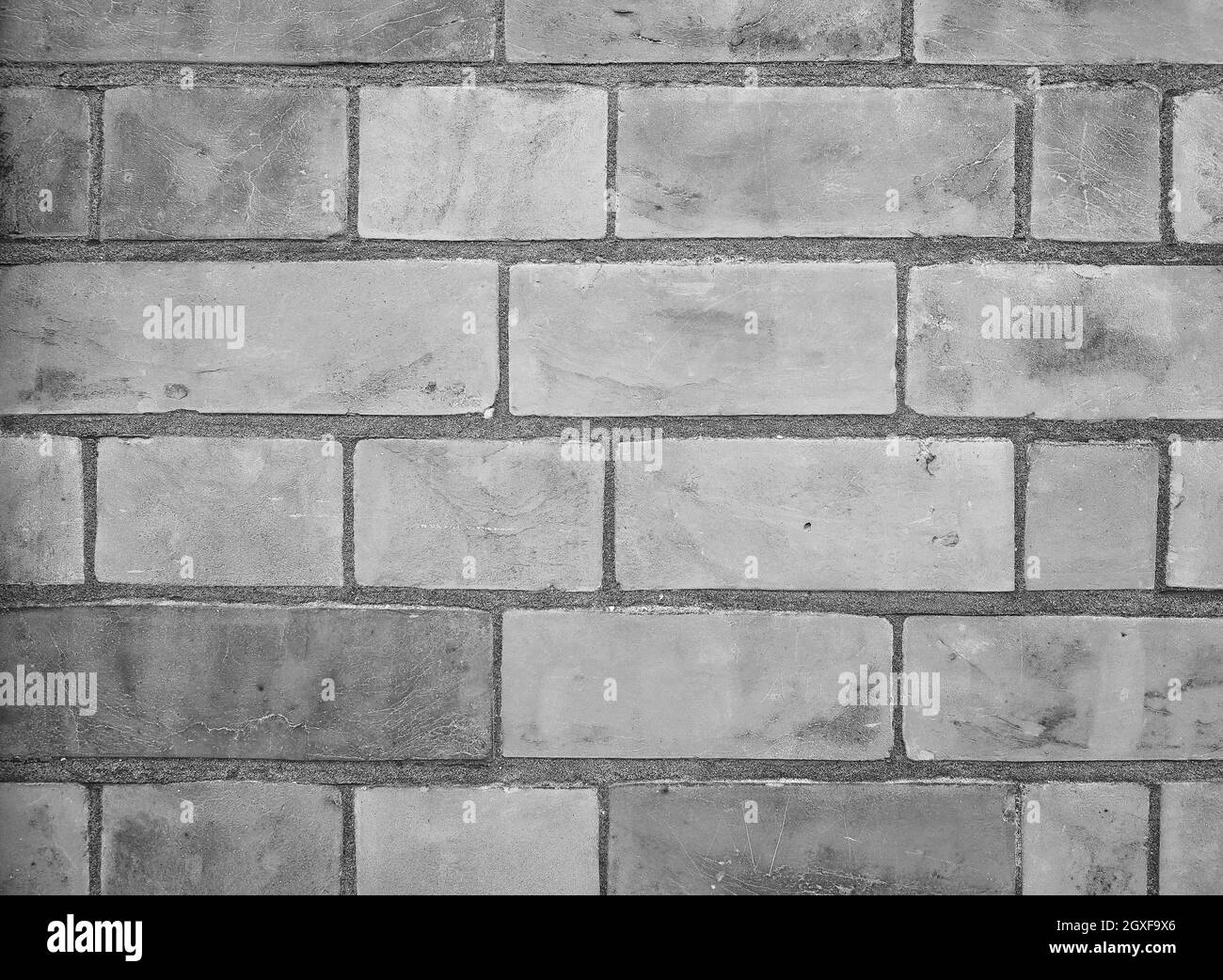 brick texture useful as a background in black and white Stock Photo - Alamy
