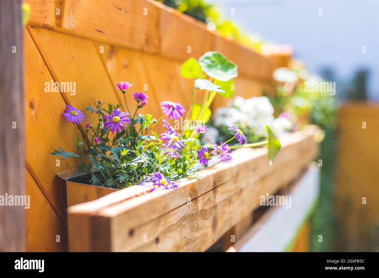 corten blumenkasten Eck-Pflanzkasten Corten CUBY 185 x 115 x 40 x 40 cm