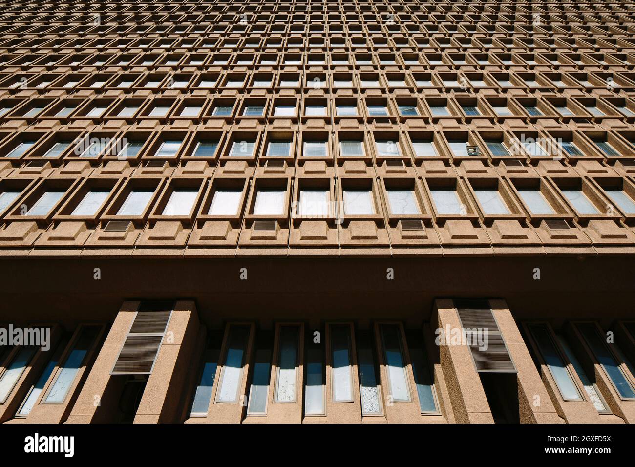 North facade of the main building. Johannesburg Civic Centre