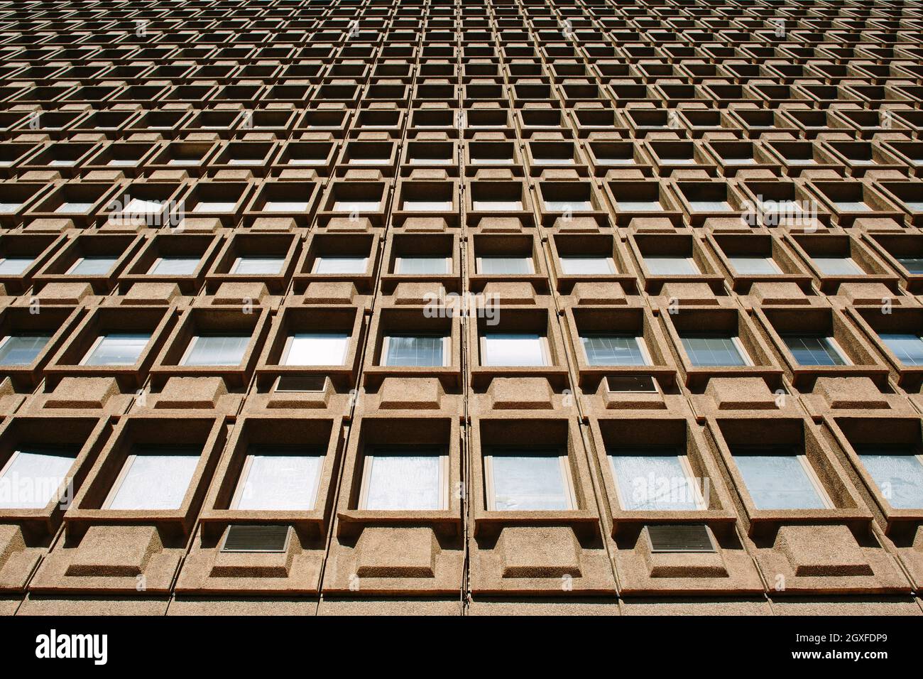 North facade of the main building. Johannesburg Civic Centre