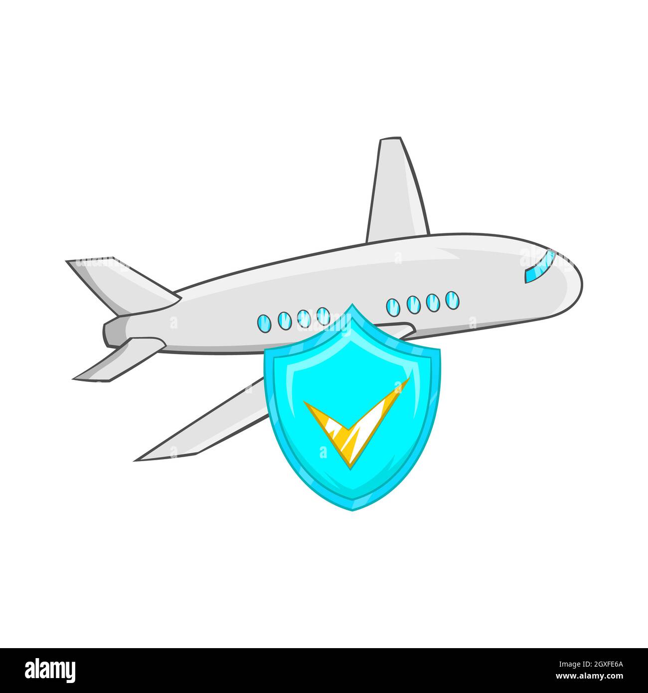 Vector cartoon cargo airplane hi-res stock photography and images - Page 10  - Alamy