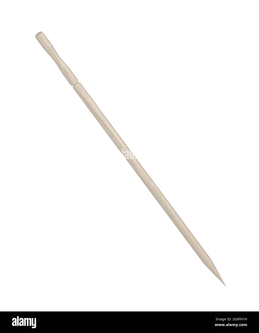 Wooden toothpick isolated on white background Stock Photo - Alamy