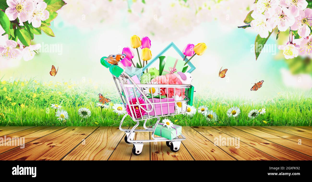 Concept For Flower Delivery, Valentines Day, Mothers Day Or International Womens Day Image446584720