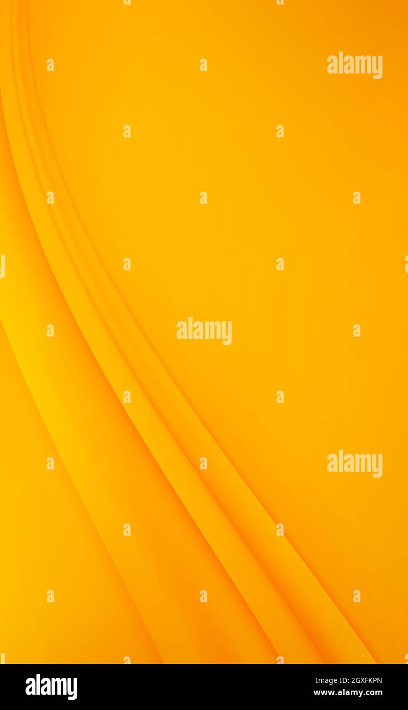 Abstract orange and yellow background with wavy lines - Vector ...