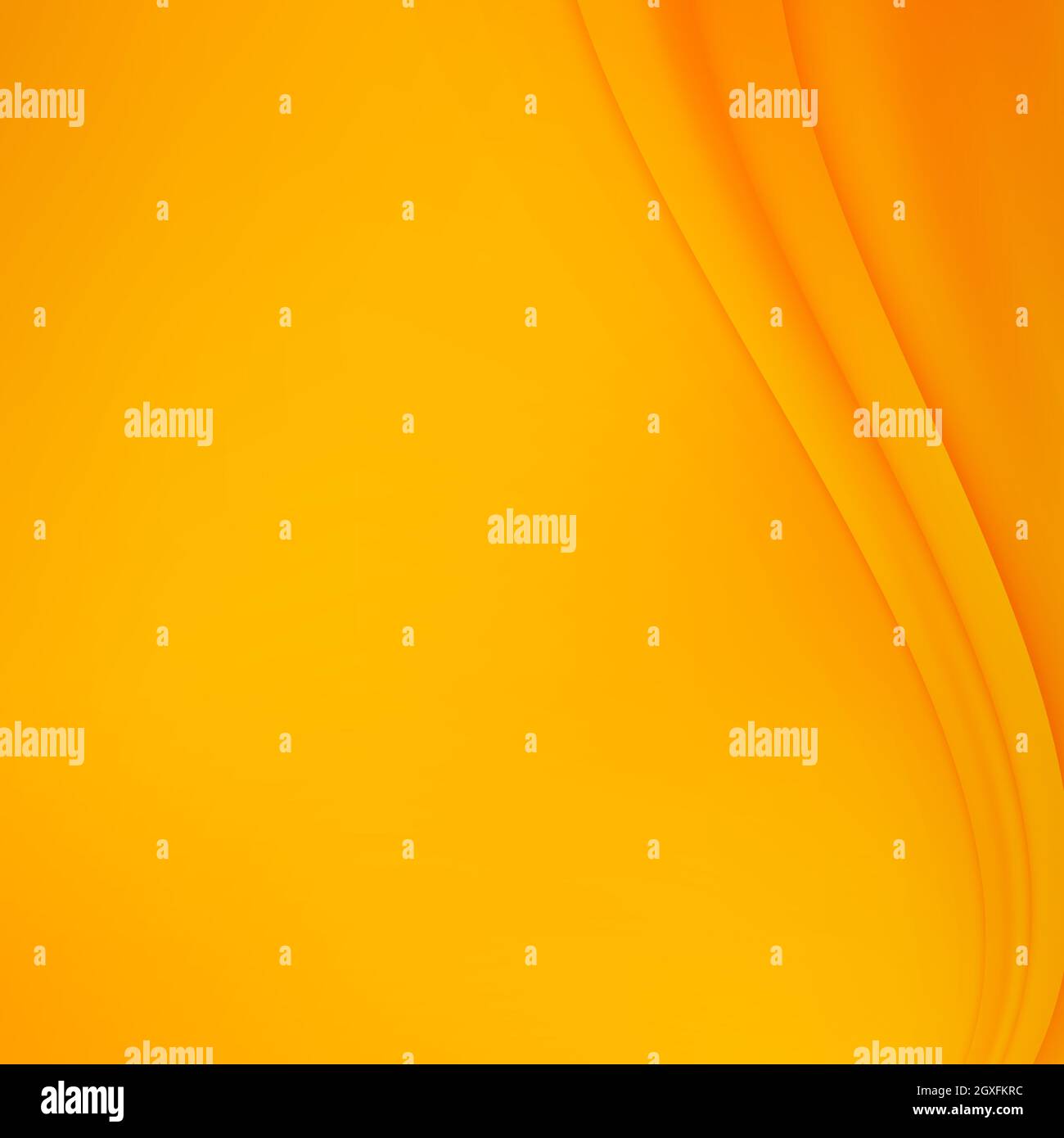 Abstract orange and yellow background with wavy lines - Vector ...