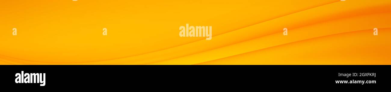 Abstract orange and yellow background with wavy lines - Vector ...