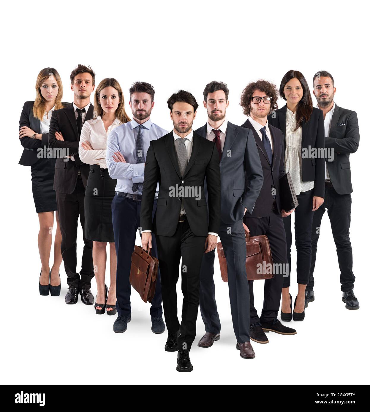 Group of Men and women business people. Business team and corporate ...