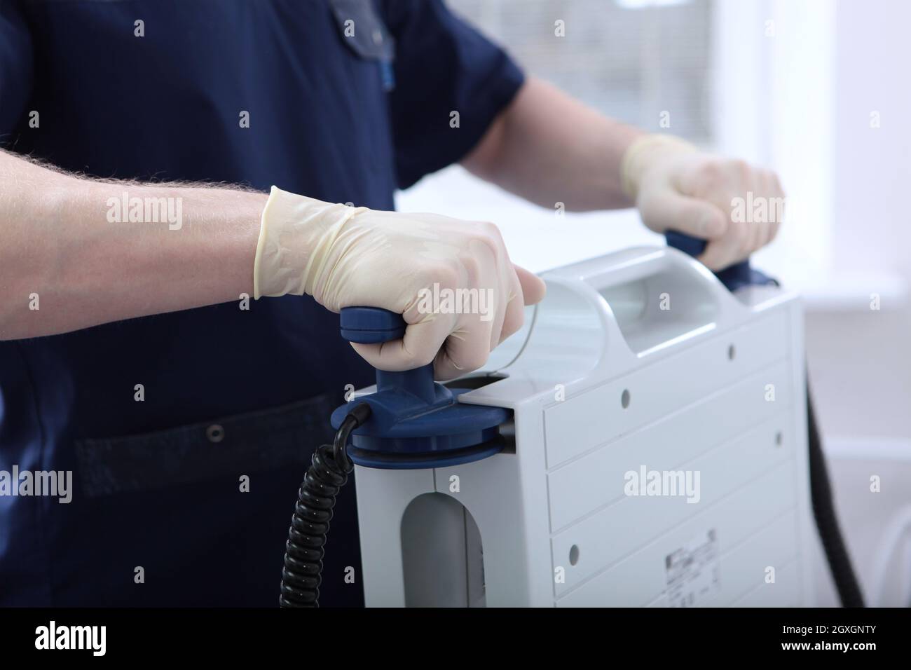 Equipment for resuscitation of the body in the clinic. The resuscitator
