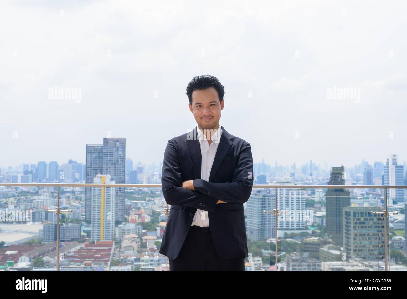Professional male in suit asian hi-res stock photography and images - Alamy