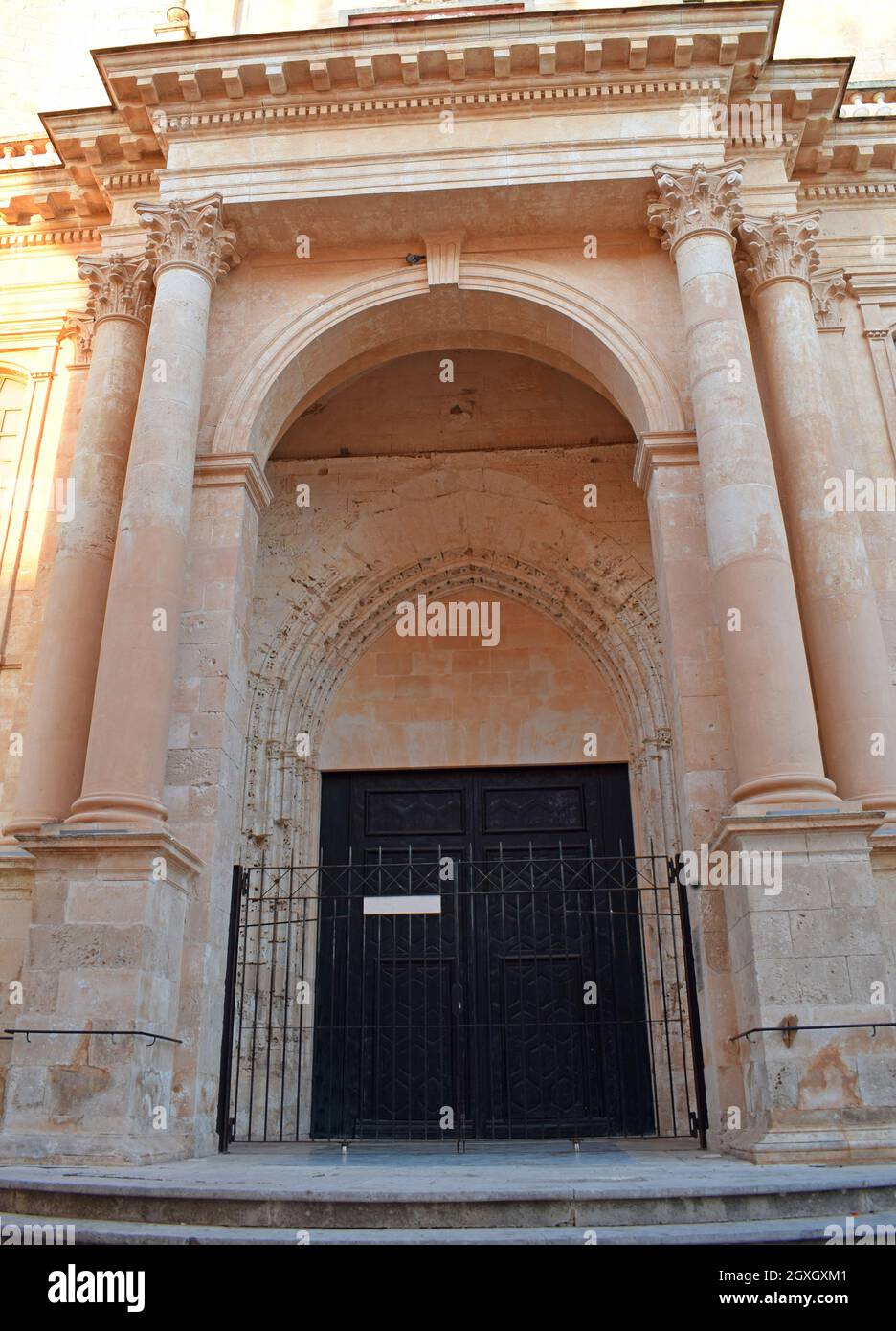 Cathedral of Santa Maria de Ciutadella in Menorca Balearic Islands Spain Stock Photo