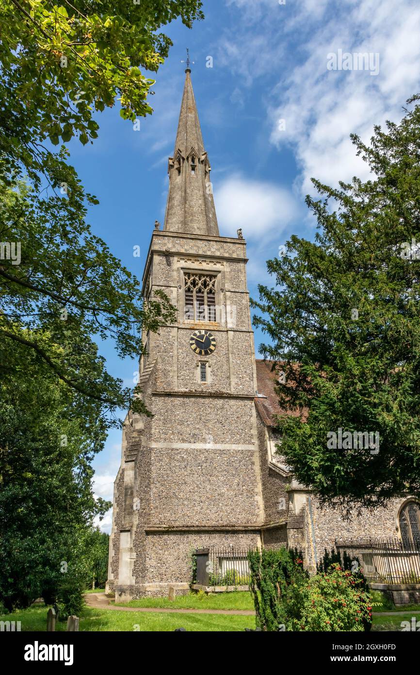 St Mary's Church. Princes Risborough, Buckinghamshire, England, UK