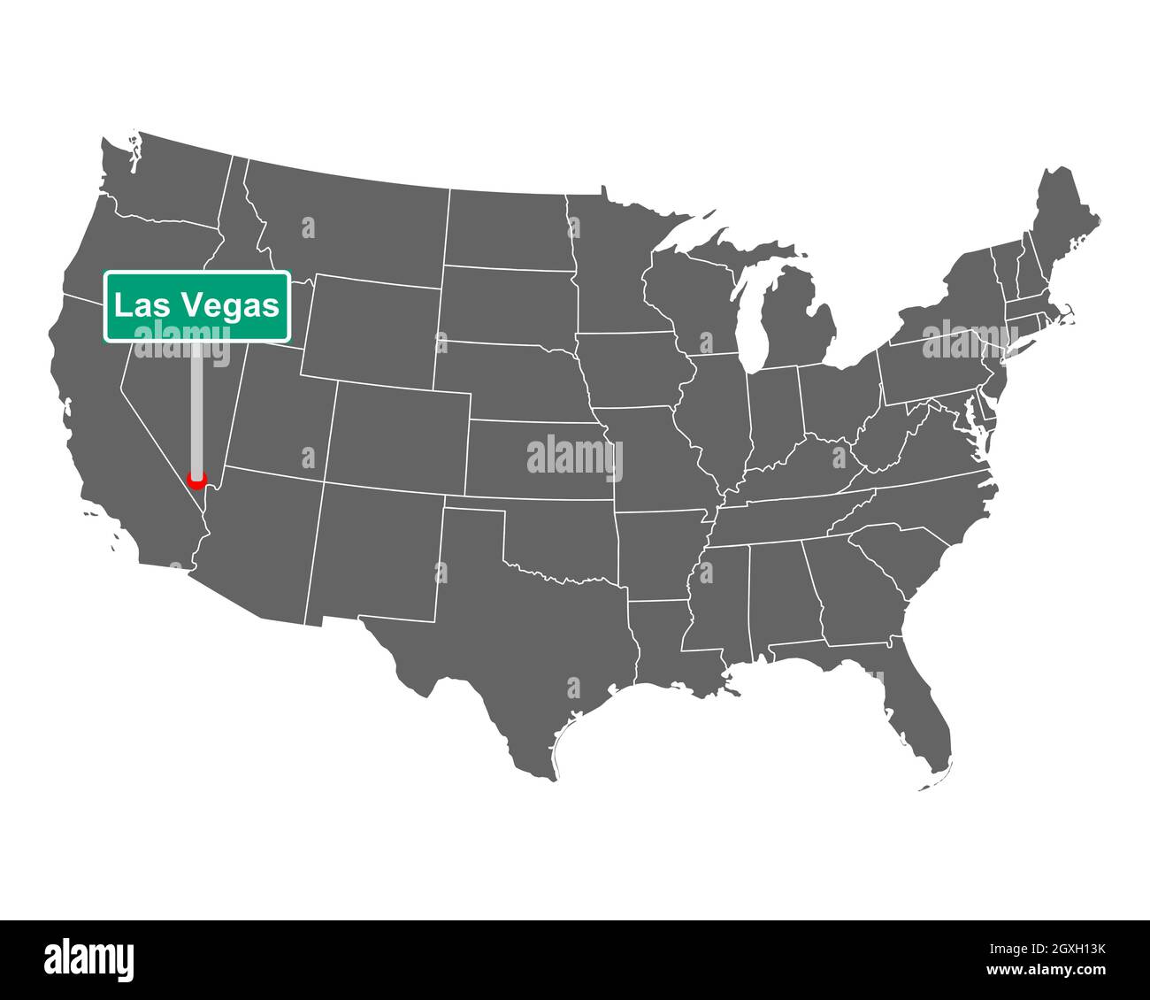 Landkarte der USA mit Orstsschild Philadelphia Stock Photo - Alamy