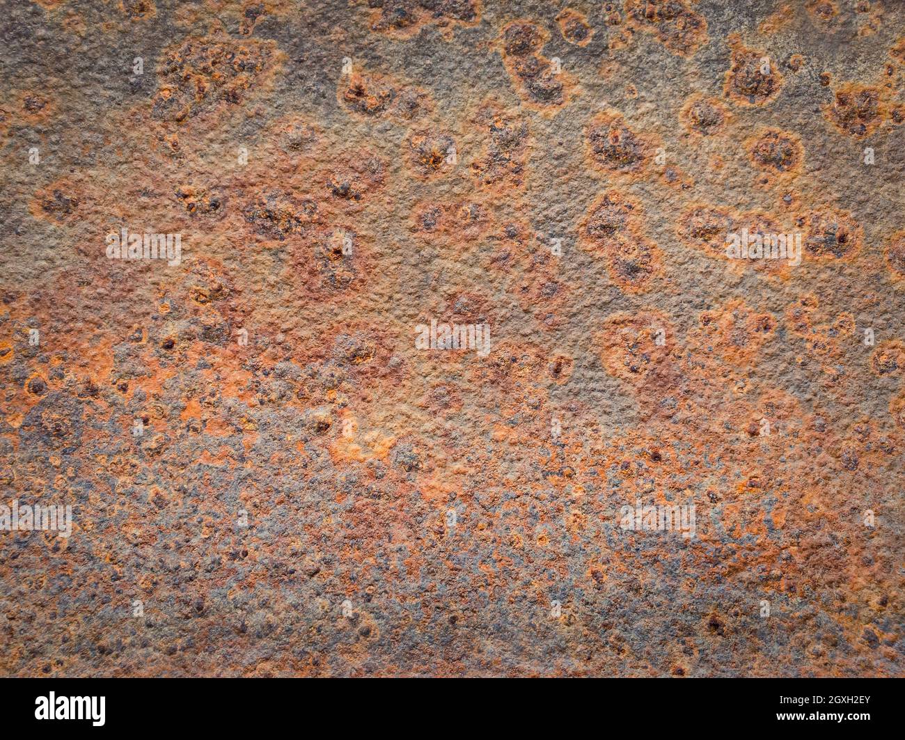 Rusty and rotten metallic structure surface. Old grungy, weathered tin sheet  decay. Abstract details of weathered construction element. Dirty corrosio  Stock Photo - Alamy