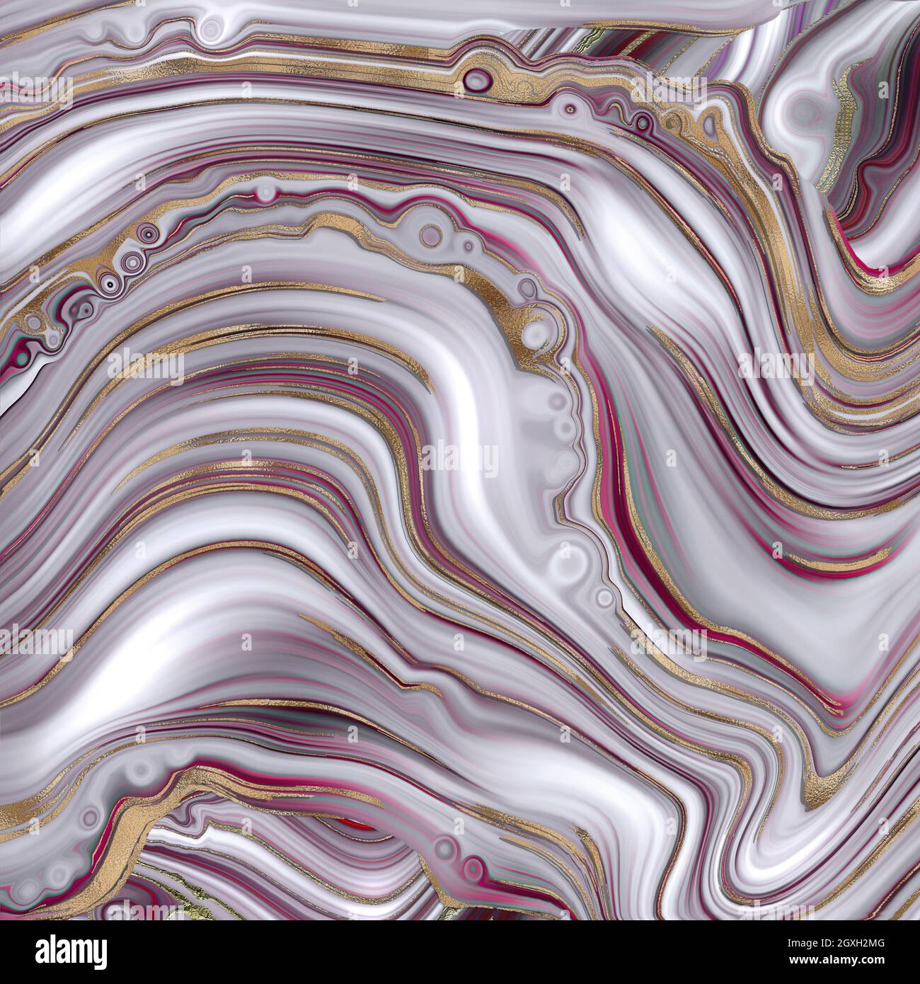 Abstract agate marble background in pastel red, fake stone texture, trendy  red pink white marbling effect with gold veins, creative agate, artistic ma  Stock Photo - Alamy