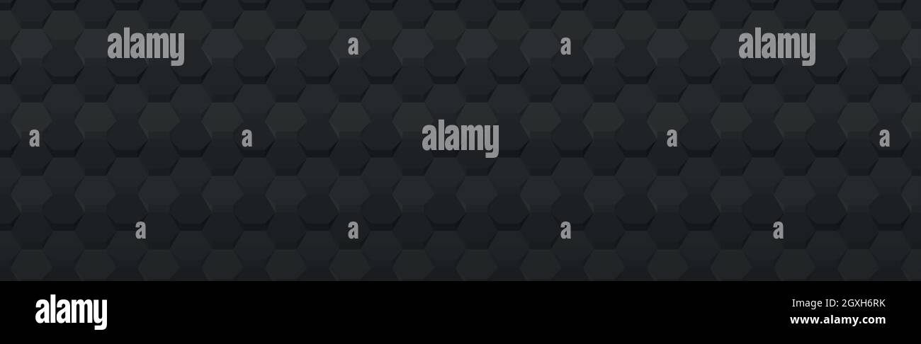Abstract dark background - gray volumetric shapes - Vector illustration ...