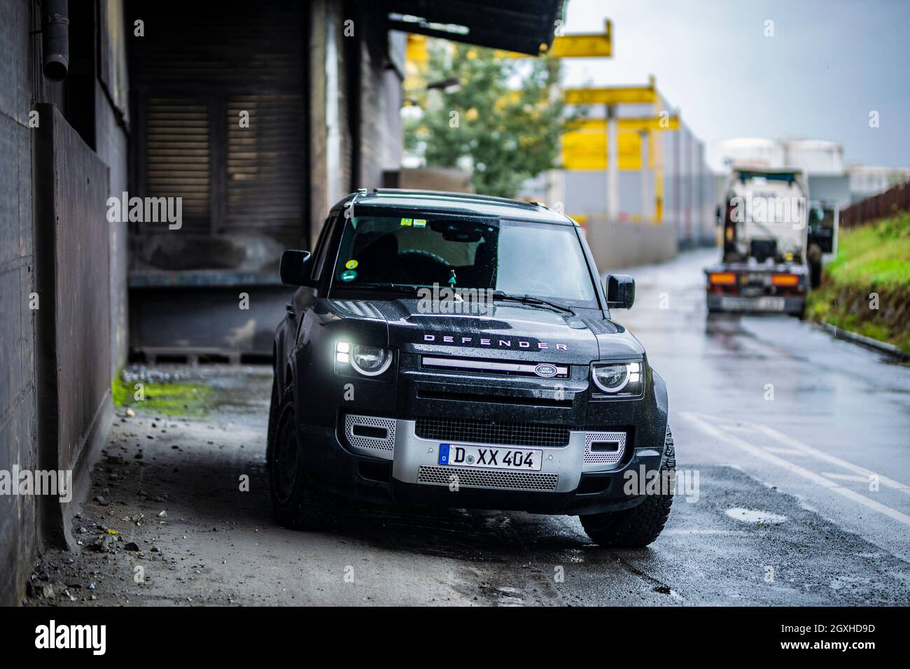 Land Rover Defender Aktuelles Modell  Defender2 Stock Photo