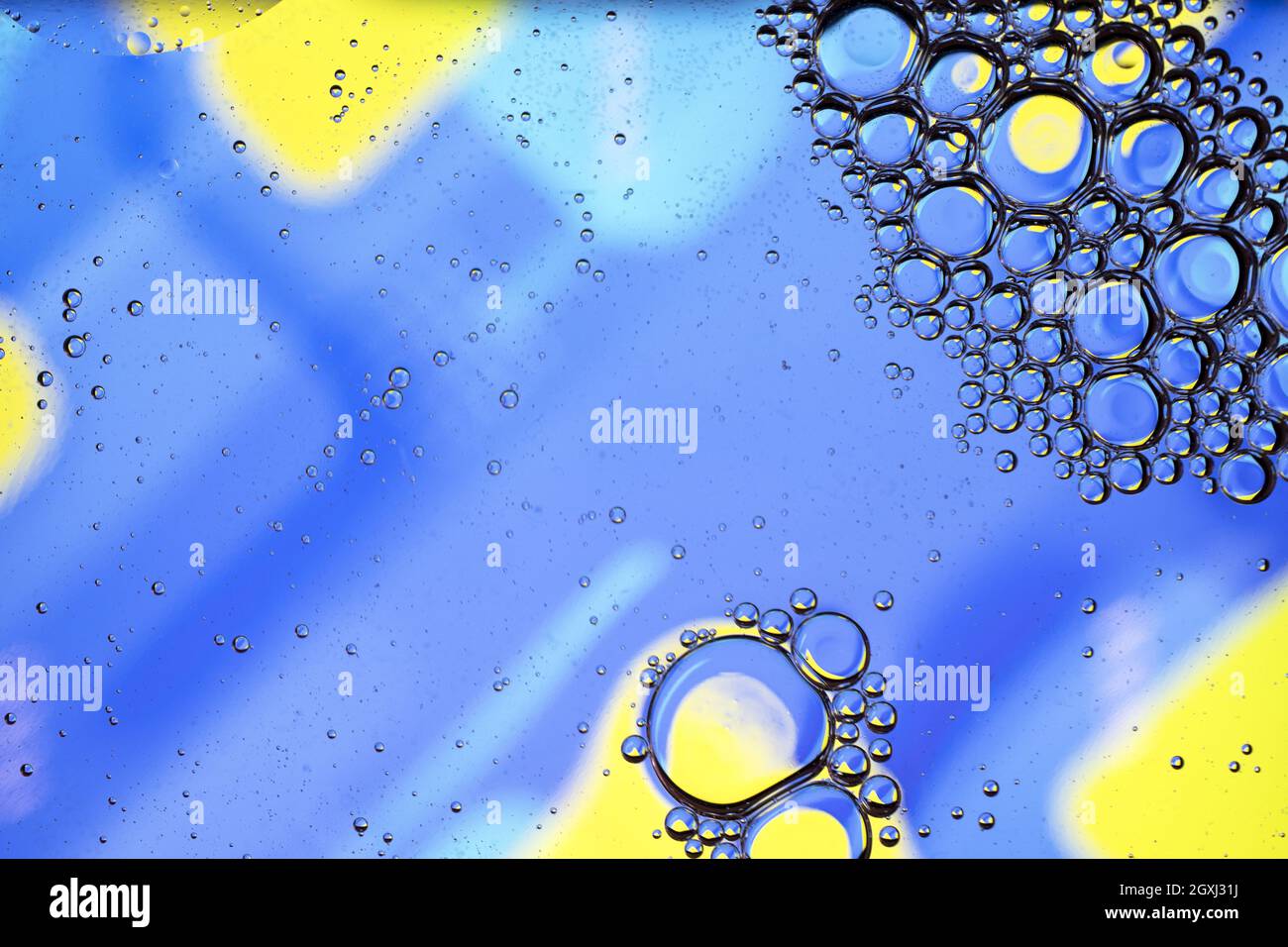 Colorful abstract background with organic shapes Stock Photo - Alamy