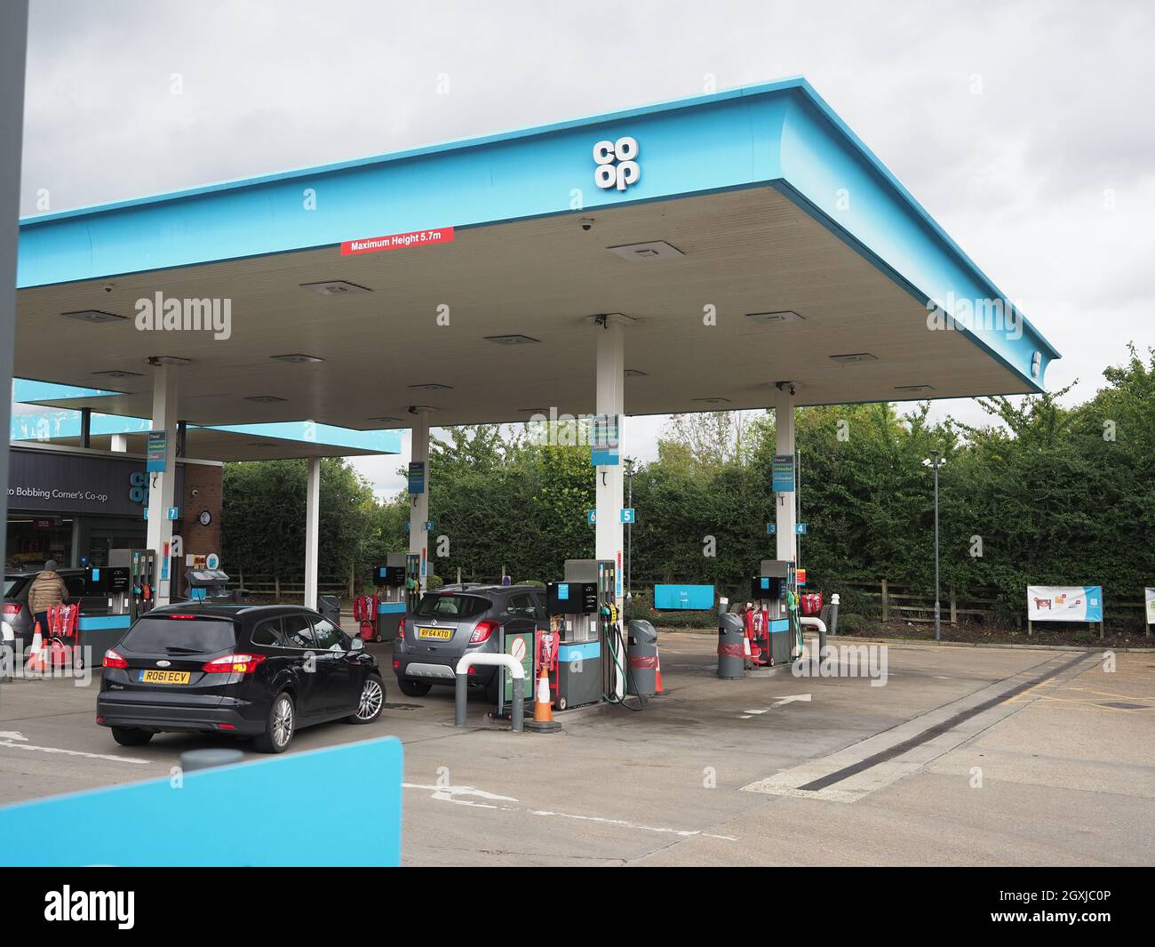 Sittingbourne, Kent, UK. 5th October, 2021. Pictures of the seven main