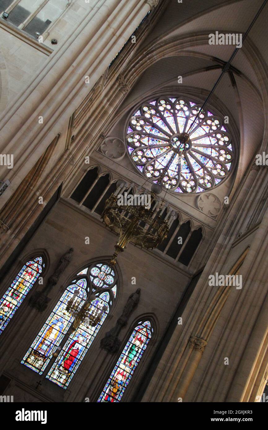 sainteclotilde basilica in paris (france Stock Photo Alamy