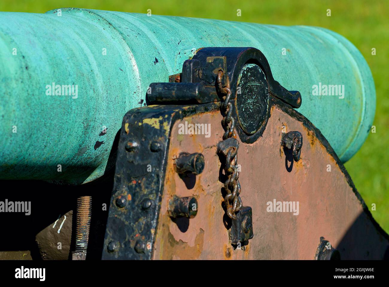 Manassas, Virginia September 29, 2021 Detail of a historic Civil War