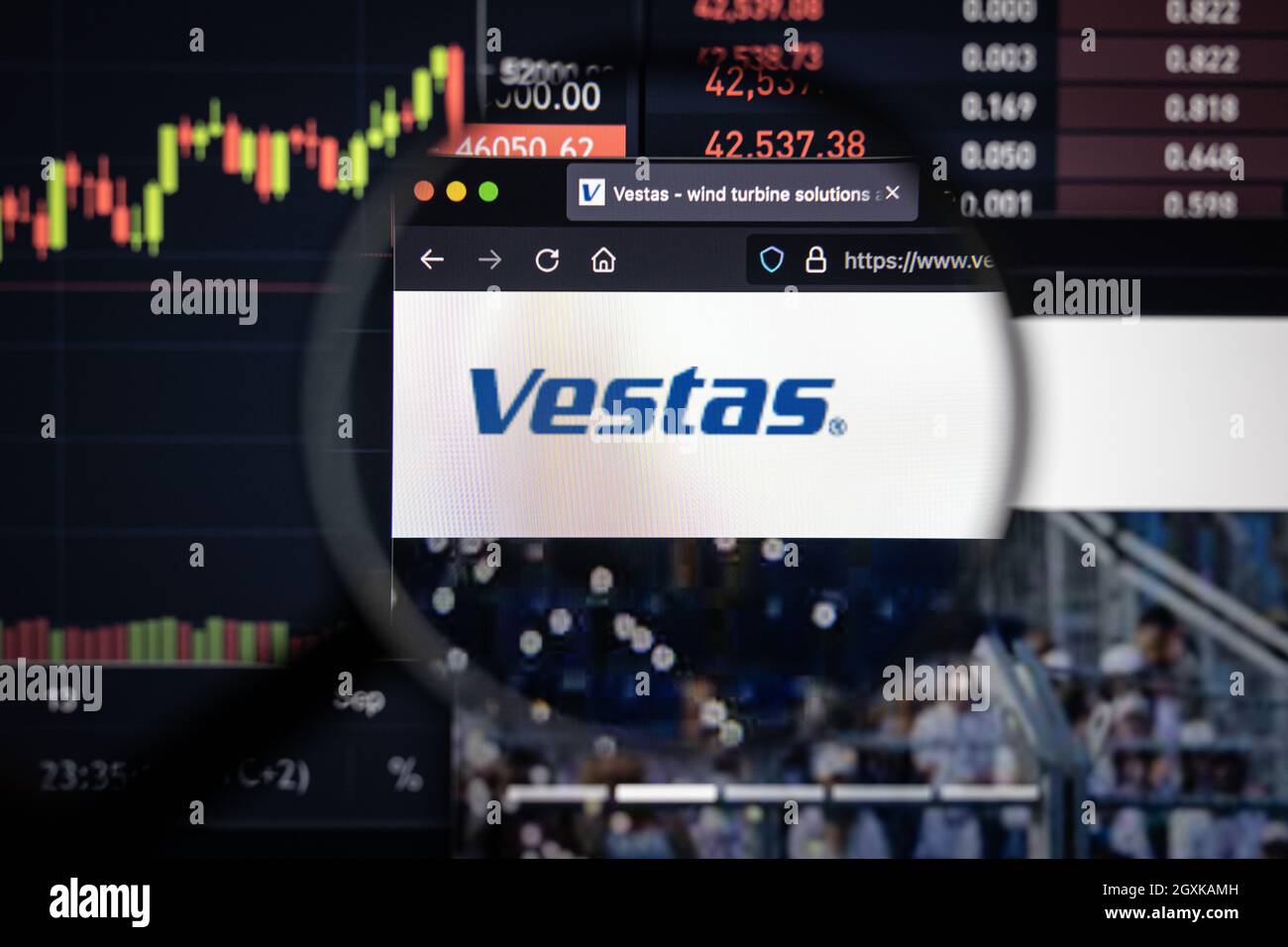 Vestas company hi-res stock photography and images - Alamy