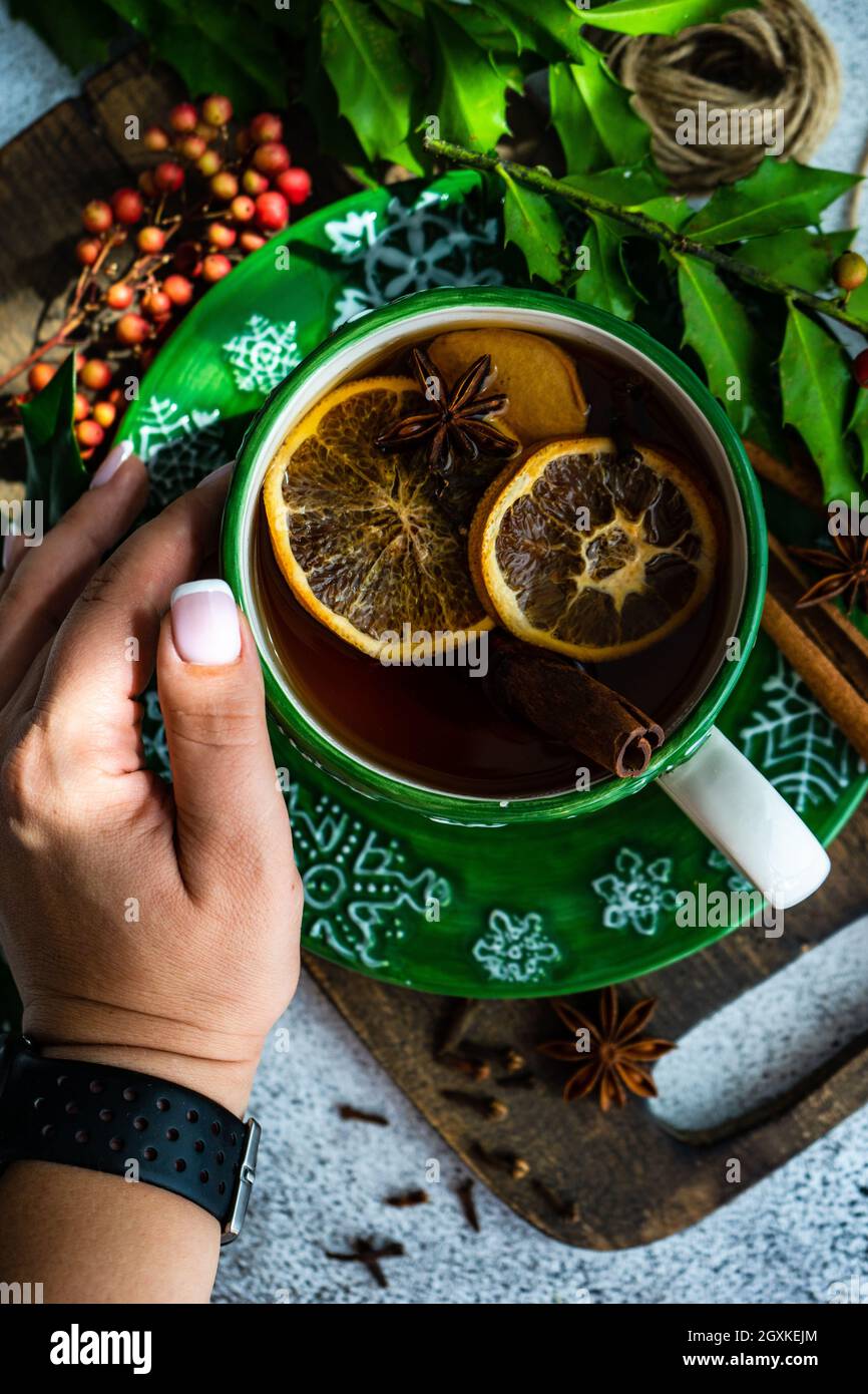 Mulled tea hi-res stock photography and images - Alamy