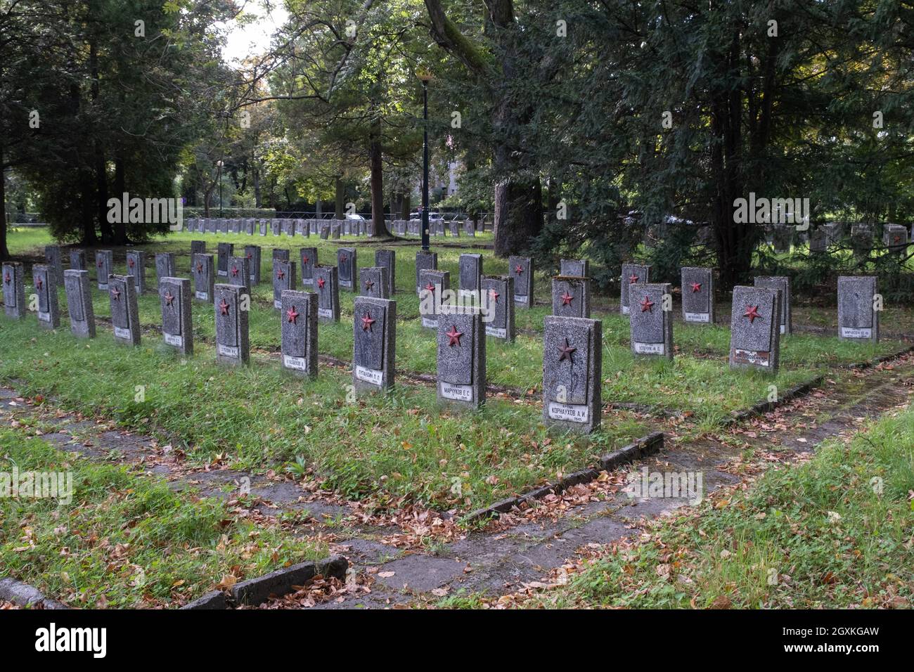 Soviet army cemetery hi-res stock photography and images - Alamy