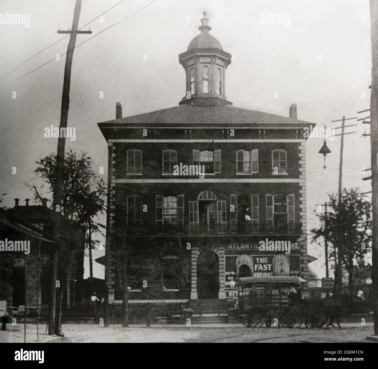 Railroad Freight Stock Photo Alamy
