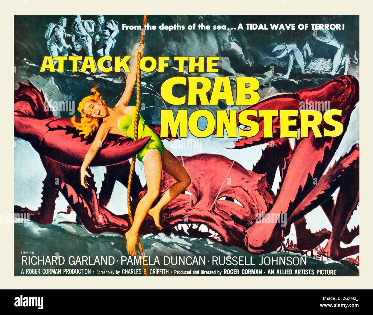 B movie poster horror hi-res stock photography and images - Alamy