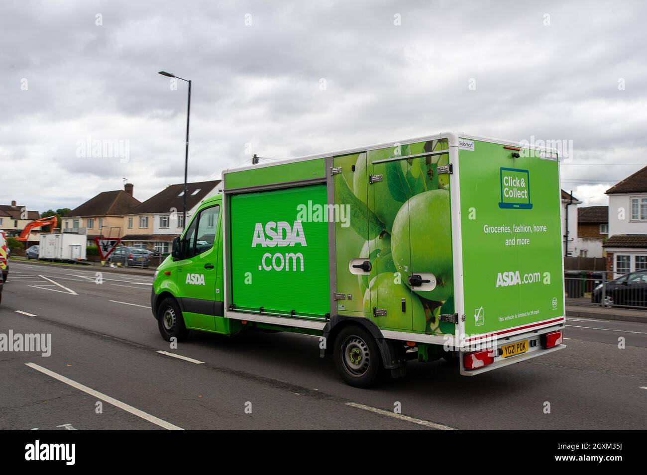 Asda delivery van hires stock photography and images Alamy