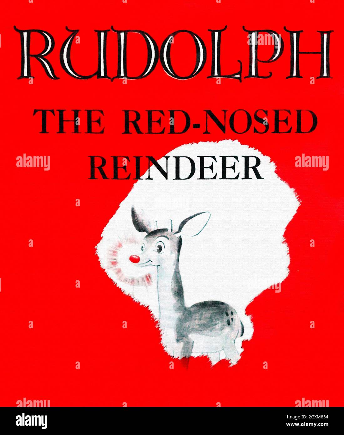Rudolph the Red-Nosed Reindeer Stock Photo