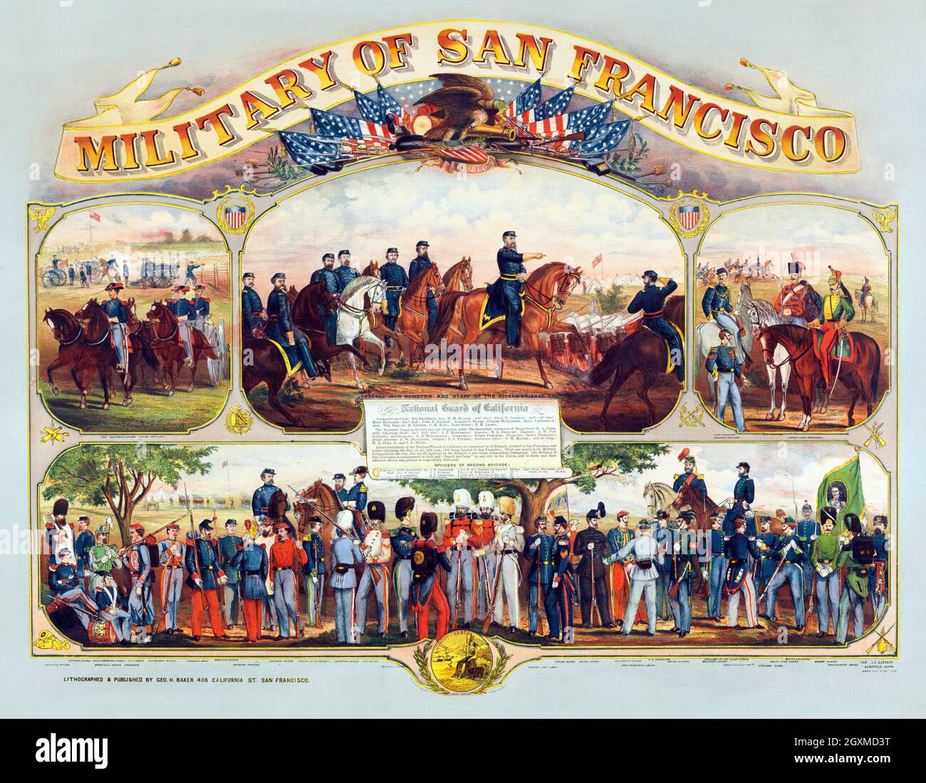 Military of San Francisco Stock Photo