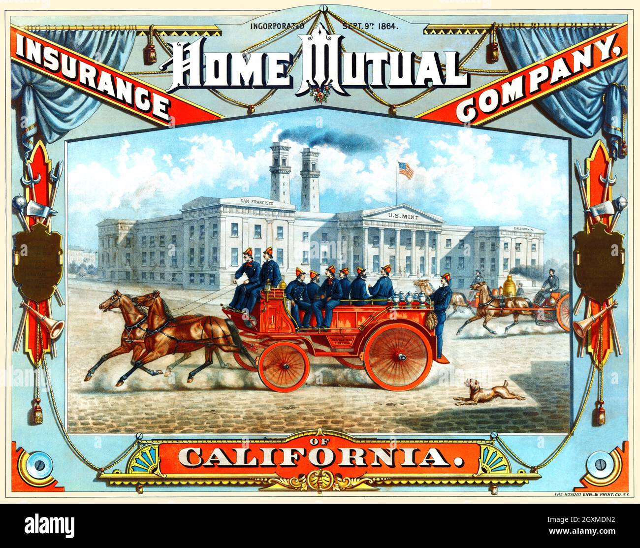 Home Mutual Insurance Company of California Stock Photo
